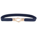 Bowknot Wide Belt for Dress Wrap Waist Premium - Dark Blue