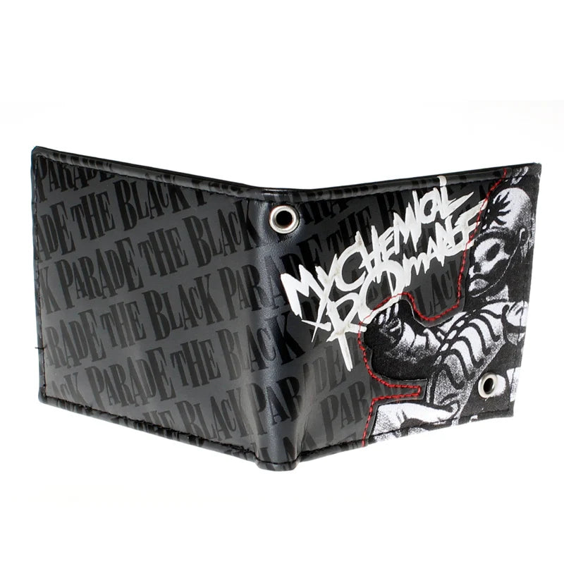 Wallet Card Holder Geometric Print Cartoon Pattern