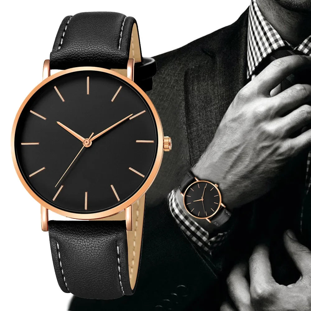 Ultra Thin Analog Watch