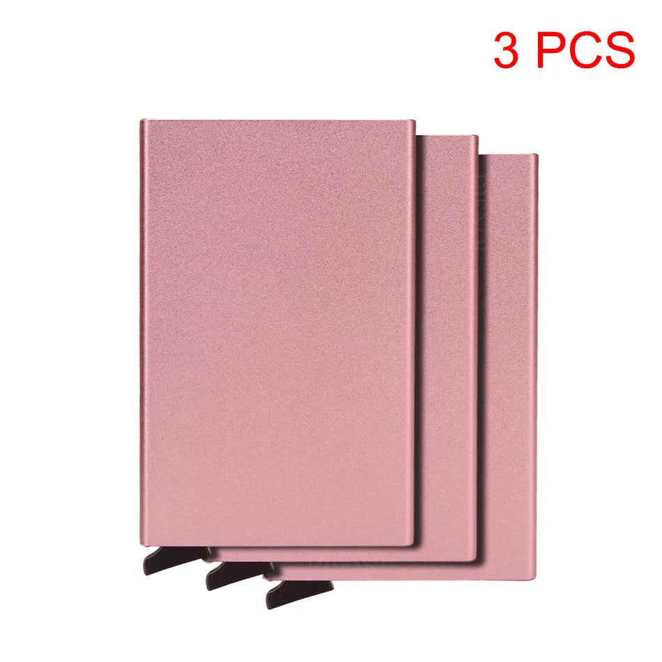 Aviation Metal RFID Card Wallet With Slim Pop Out Pro