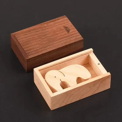 Sliding Top Jewelry Storage Box For Necklace Ring