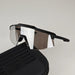 Cycling Sunglasses UV400 Protection with Mirrored Lens - Silvery