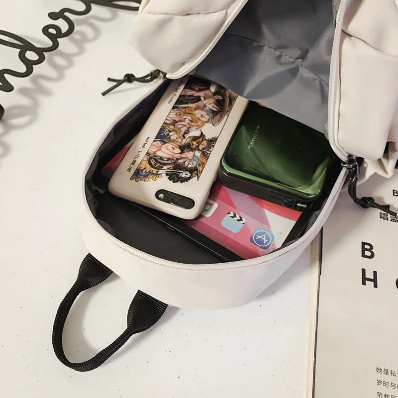Crossbody Bag Nylon with front pocket everyday carry