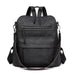 Womens Waterproof Anti Theft Laptop Backpack for Travel - Black