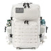 Mens 45L Molle Backpack for Outdoor Hiking Bottle Stand - White
