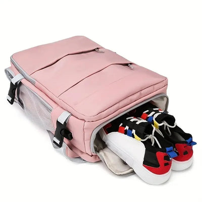 Shoe Storage Multilayer Travel Backpack for Journeys