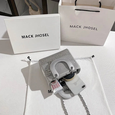 Diamond Embellished Handbag for Everyday Glamour Style