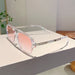 Square Sunglasses with UV400 Protection Frames - Clear Pink