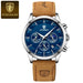 Chronograph Lumina Timepiece for Everyday Distinction - Silver Blue
