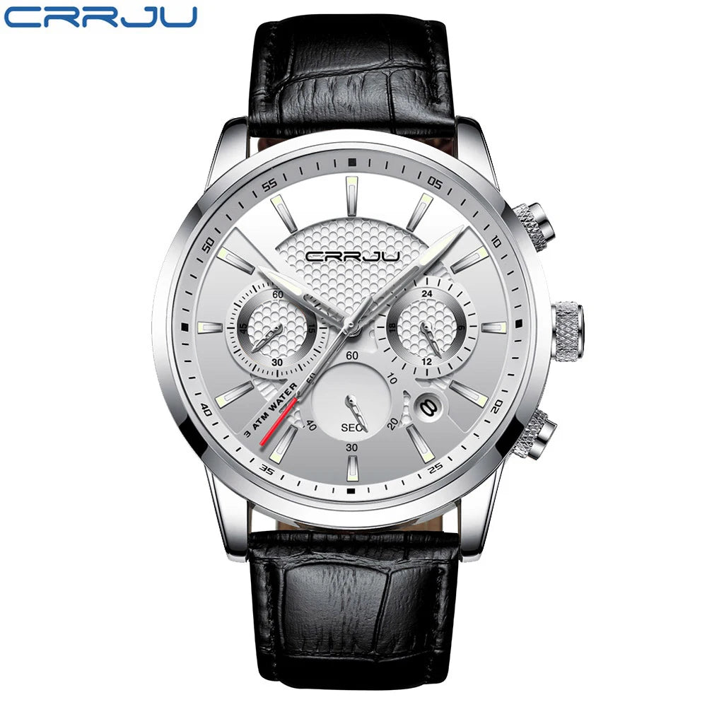 Chronograph Wristwatch With Multifunction Subdials