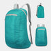 Packable Foldable Backpack Ultralight Travel Daypack - Lake Blue