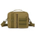 Outdoor Trekking Tactical Handbag Crossbody MOLLE - Khaki