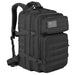 45L Large Capacity Outdoor Tactical Backpack Molle - Black