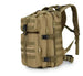 Heavy Duty Tactical Backpack for Outdoor Adventure - Khaki