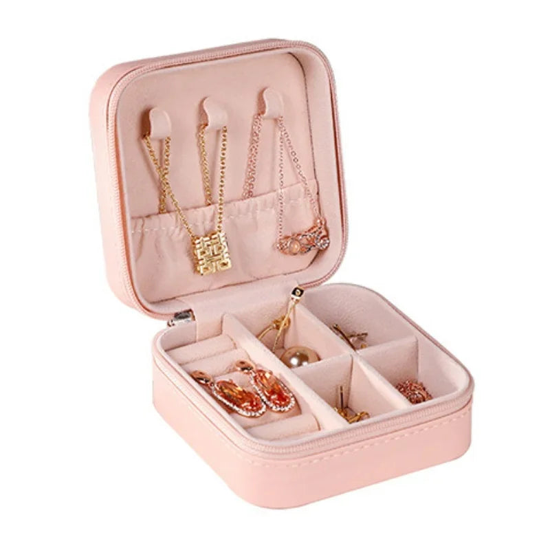 Luxe Petite Jewelry Travel Case for Delicate Treasures
