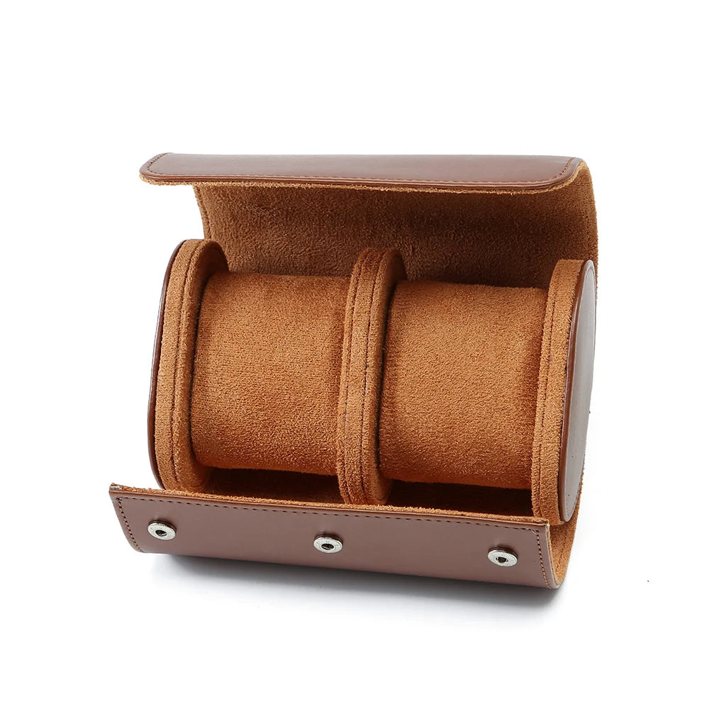 Watch Roll Three Slot Travel Case for Daily Use