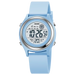 Digital Stopwatch Watch with 50M Water Resistance - Light Blue