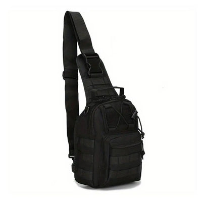 Tactical Sling Backpack with MOLLE Front Pockets