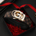 Men Belt Pattern Letter Buckle for Everyday Wear - Yellow