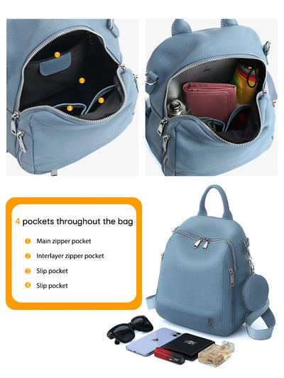 Backpack Structured for Daily Use and Travel Comfort - WO2MEN