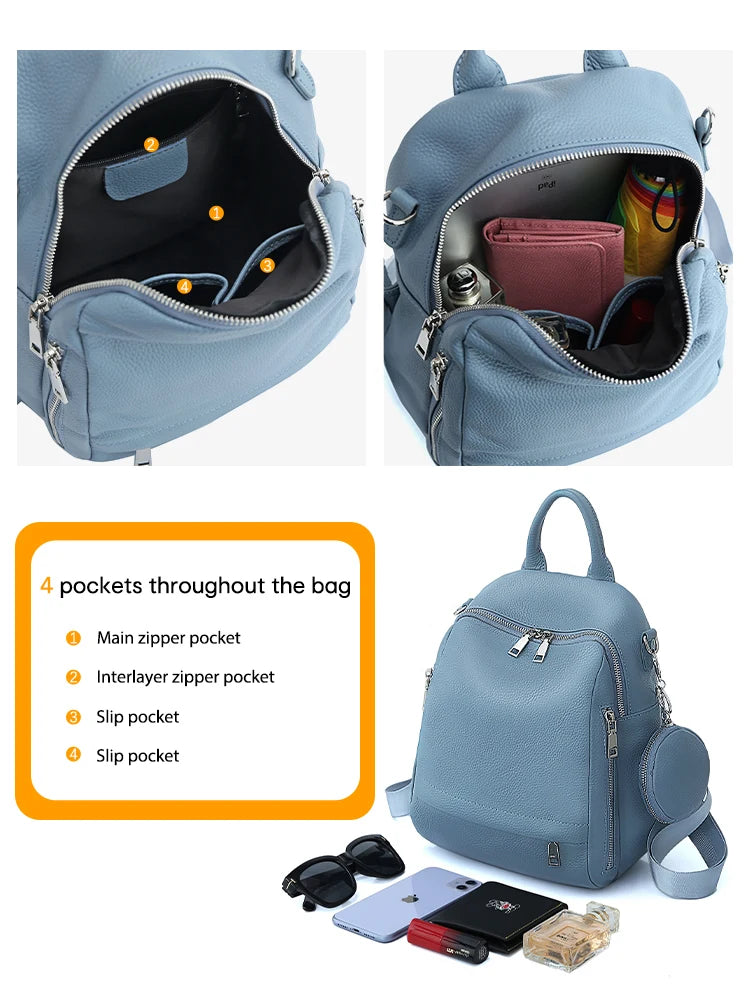 Serene Arc Backpack for Everyday Travel and Study Daily
