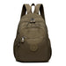 Large Capacity Backpack with Multiple Internal Pockets - Army Green