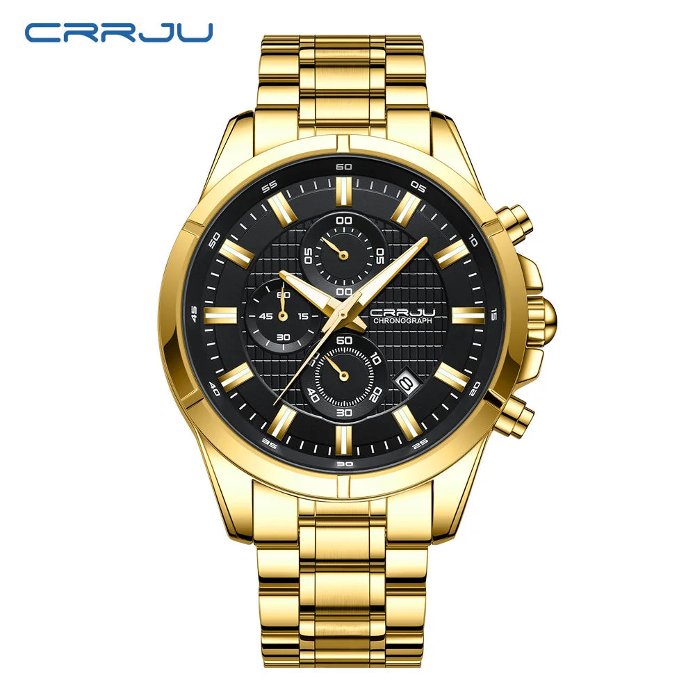 Artisan Chronograph Timepiece With Grid Dial Signature