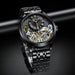 Luxury Skeleton Tourbillon Automatic Wristwatch for Men - ST/ST/BL
