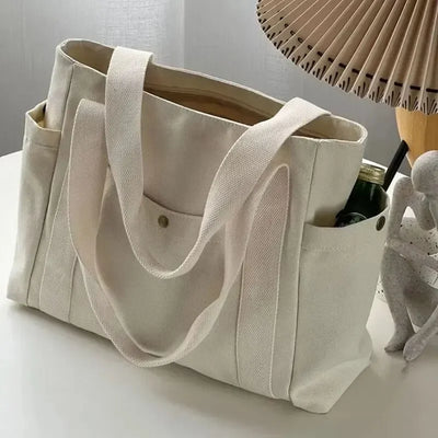 Casual Carryall Tote for Work, Study and Travel Daily