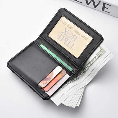 Minimalist Vertical Card Wallet for Everyday Essentials