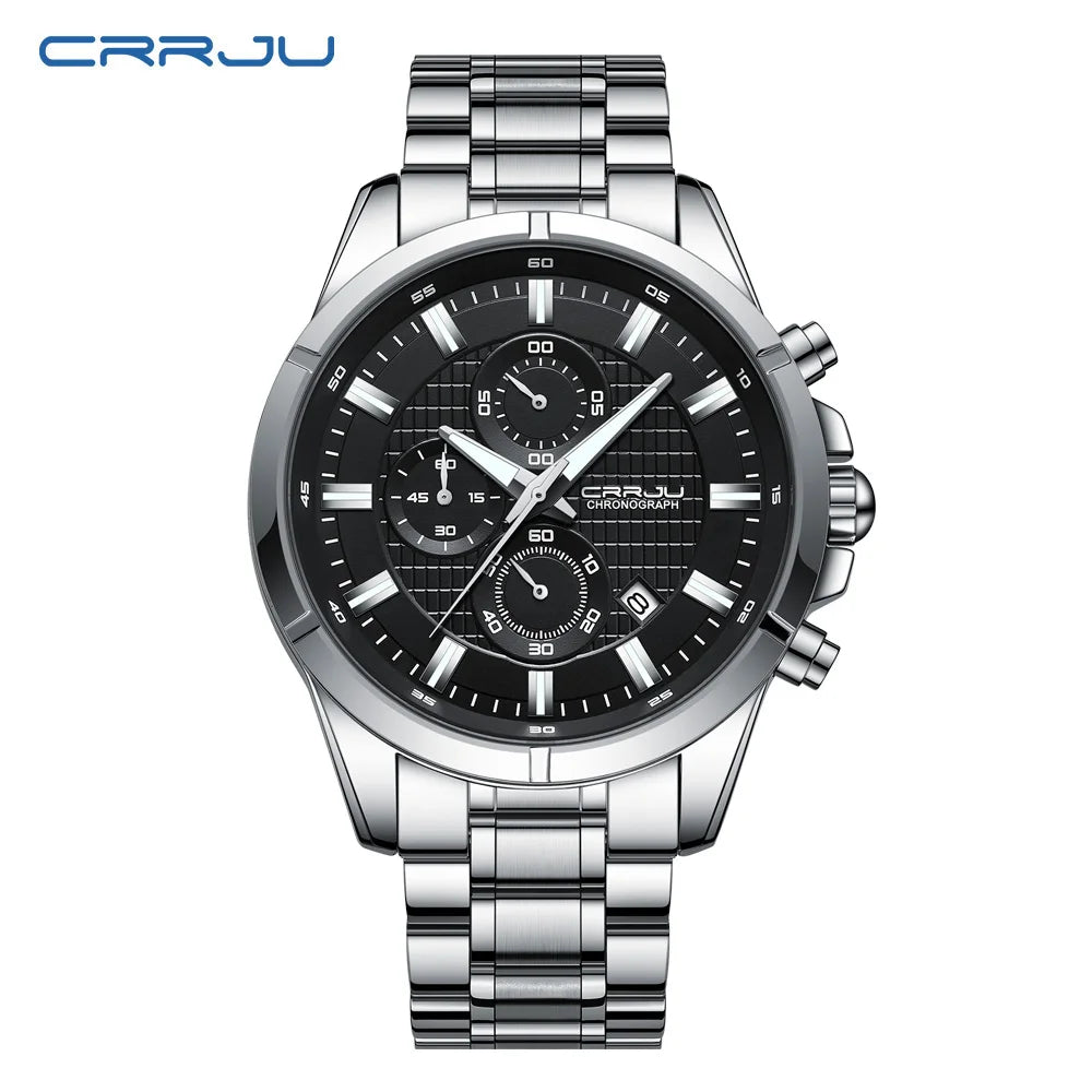 Artisan Chronograph Timepiece With Grid Dial Signature