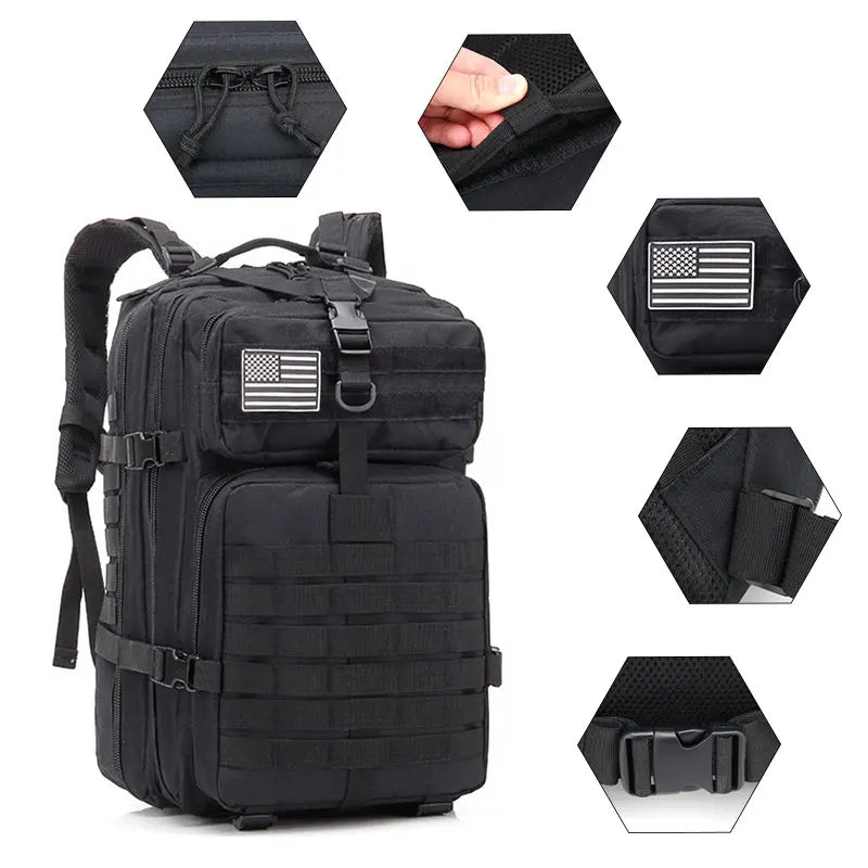 Tactical Backpack Molle System for Outdoor Use