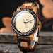 Wooden Wristwatch With Week Display And Date Calendar - Men V2