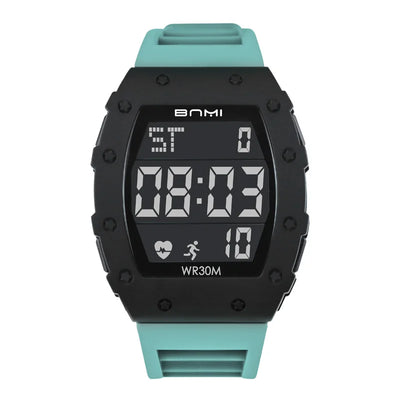 Digital Sport Watch Large Screen Waterproof 30M