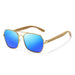 Sunglasses Rectangle Polarized UV400 Eyewear Pro - Blue