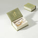 Book Shaped Jewelry Box On The Go Velvet Interior - Green V3