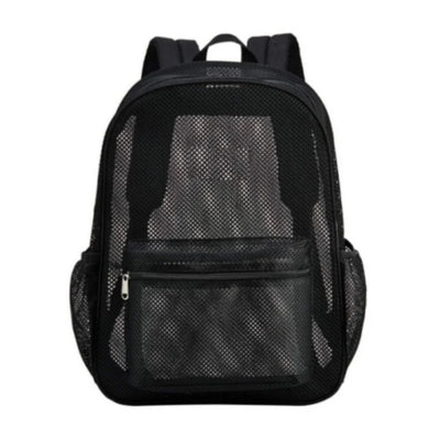 Mesh Breathable Backpack Front Pocket Large Capacity