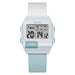 Digital Watch Midsize with Light and Stopwatch - Light Blue
