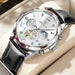 Chronograph Watch for Everyday Precision and Style - Silver White