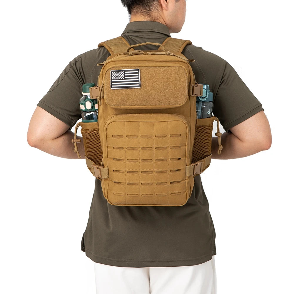 Tactical MOLLE Backpack for Outdoor EDC Hiking