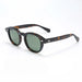 Sunglasses Oval Acetate Polarised UV400 Eyewear - Tortoise Green