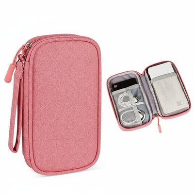Travel Cable Organizer Bag For Electronics Accessories - WO2MEN
