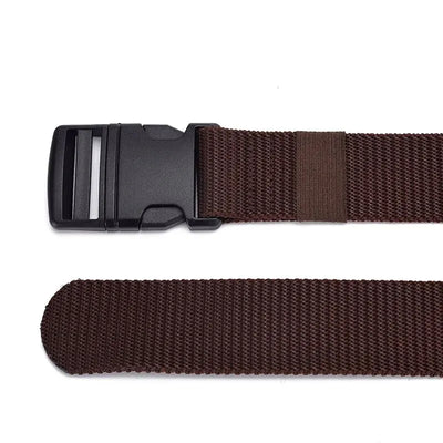 Belt With Plastic Buckle Adjustable Outdoor Tactical
