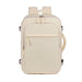 Travel Backpack with Laptop Compartment for Everyday - Beige