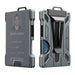 Wallet Clear ID Holder RFID Blocking - Grey