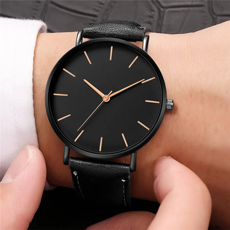 Ultra Thin Analog Watch