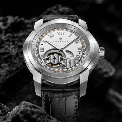 Skeleton Tourbillon Mechanical Wristwatch Automatic