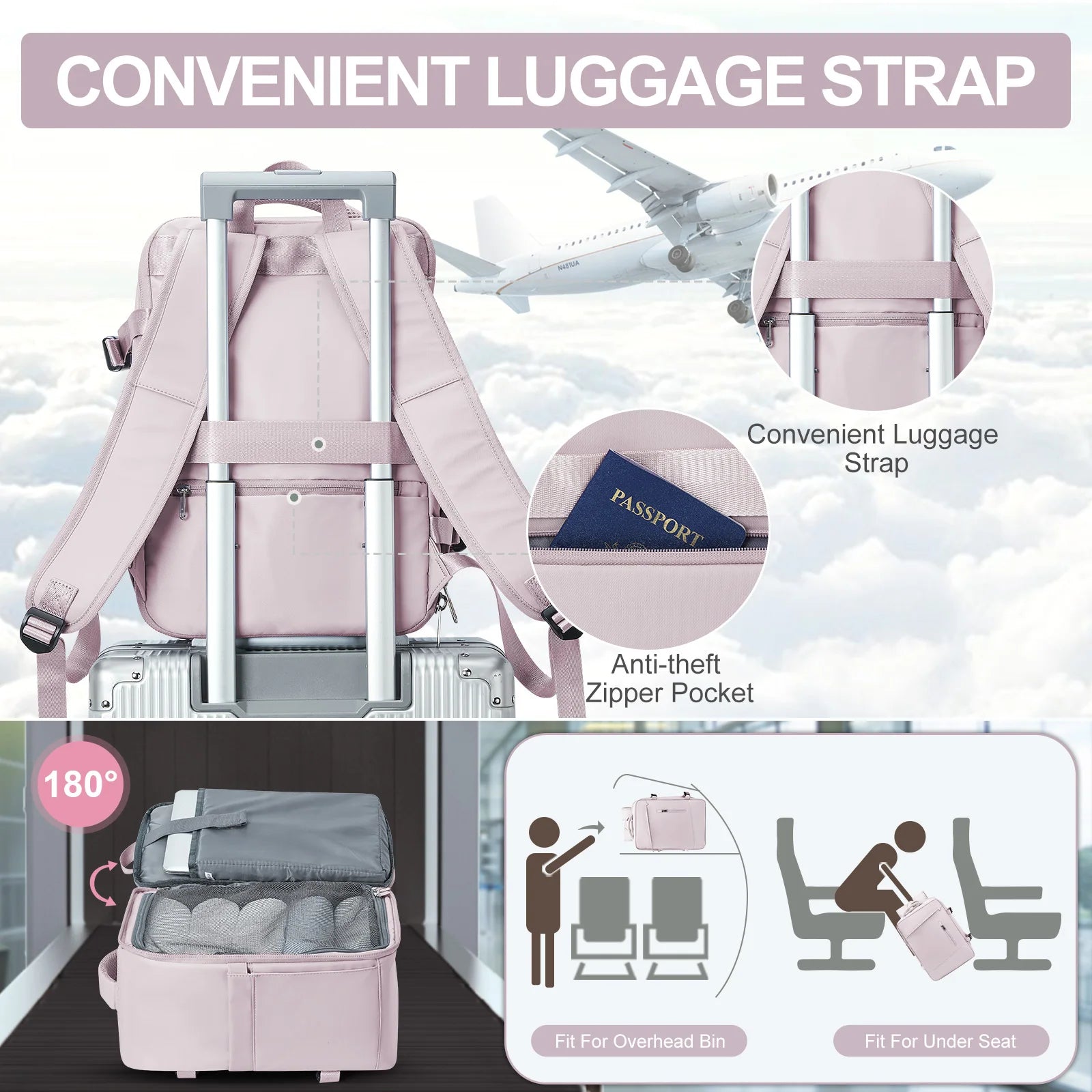 Travel Pathfinder Backpack With Multi Pocket System