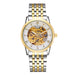 Skeleton Automatic Watch for Men Openwork Movement - Gold V2