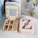 Jewellery Box with Travel Case and Alphabet Print - Z